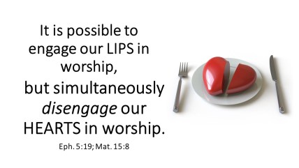 It is possible to engage our LIPS in